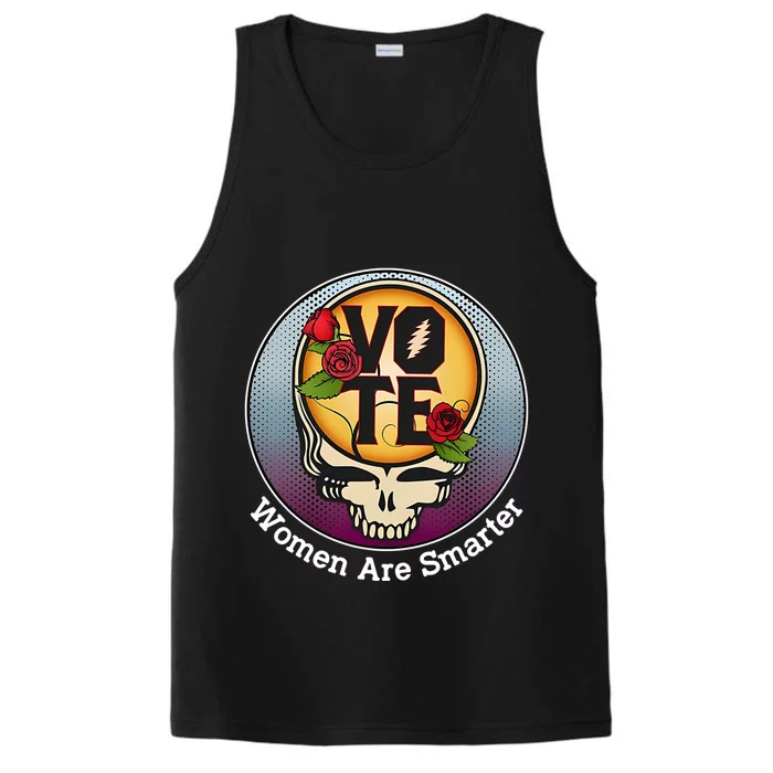 Vote Women Are Smarter Performance Tank