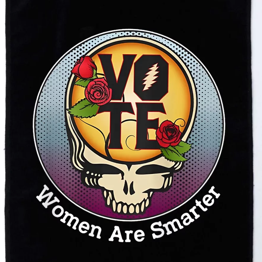 Vote Women Are Smarter Platinum Collection Golf Towel