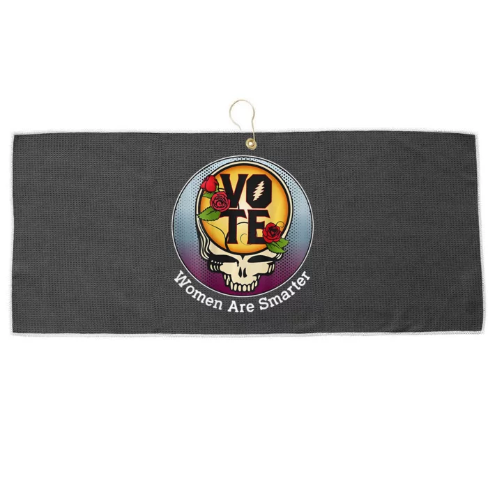 Vote Women Are Smarter Gift Large Microfiber Waffle Golf Towel