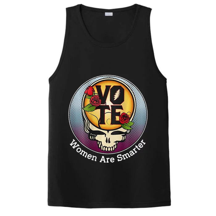 Vote Women Are Smarter Gift Performance Tank