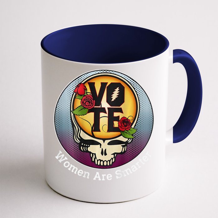 Vote Women Are Smarter Gift Front & Back Coffee Mug