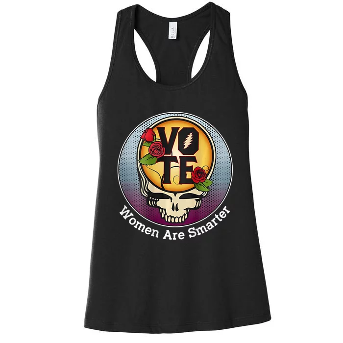 Vote Women Are Smarter Women's Racerback Tank