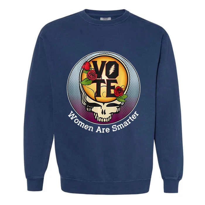 Vote Women Are Smarter Garment-Dyed Sweatshirt