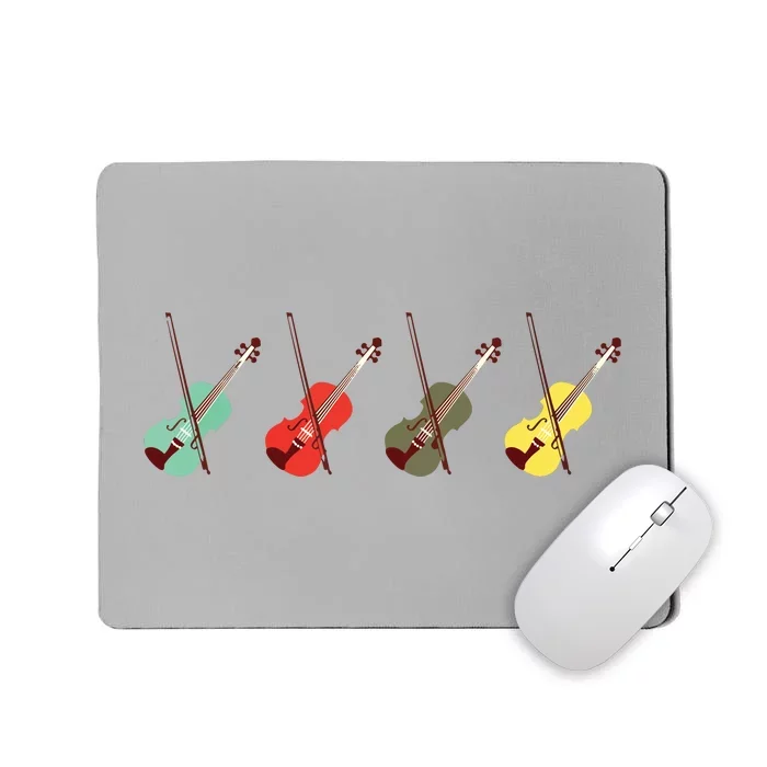 Violin With Bows Orchestra Gift Mousepad