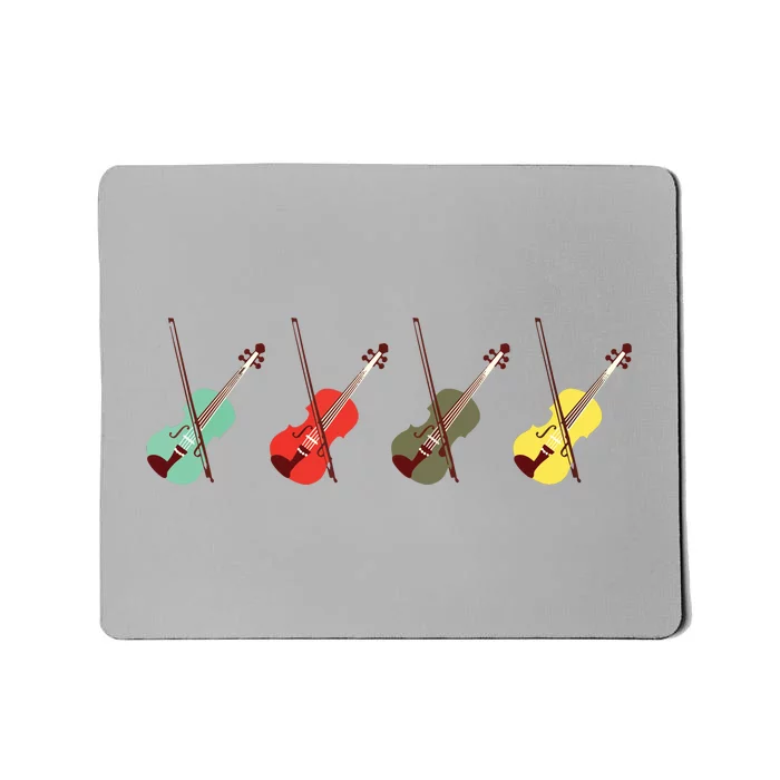 Violin With Bows Orchestra Gift Mousepad