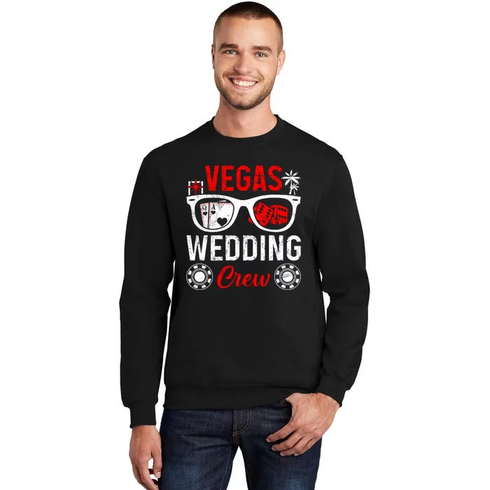 Vegas Wedding Crew Bachelor Party Las Vegas Sweatshirt