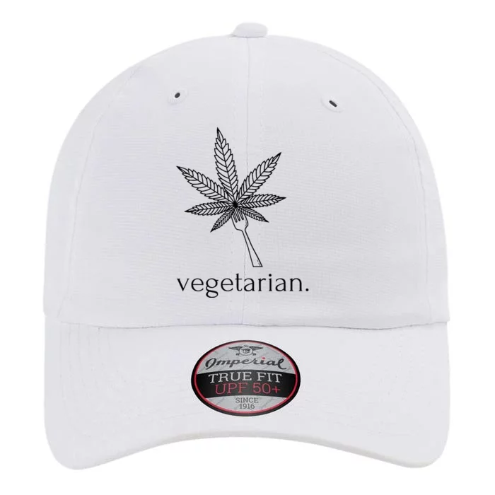 Vegetarian Weed Cannabis Marijuana Cute Funny Stoner Gift The Original Performance Cap