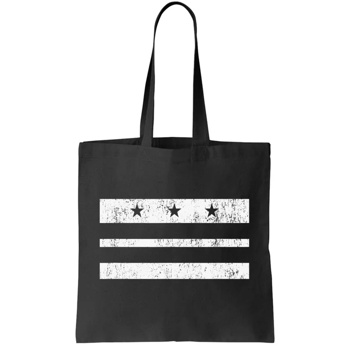 Vintage Washington DC Flag Retro District Of Columbia Gift TShirt Tote Bag