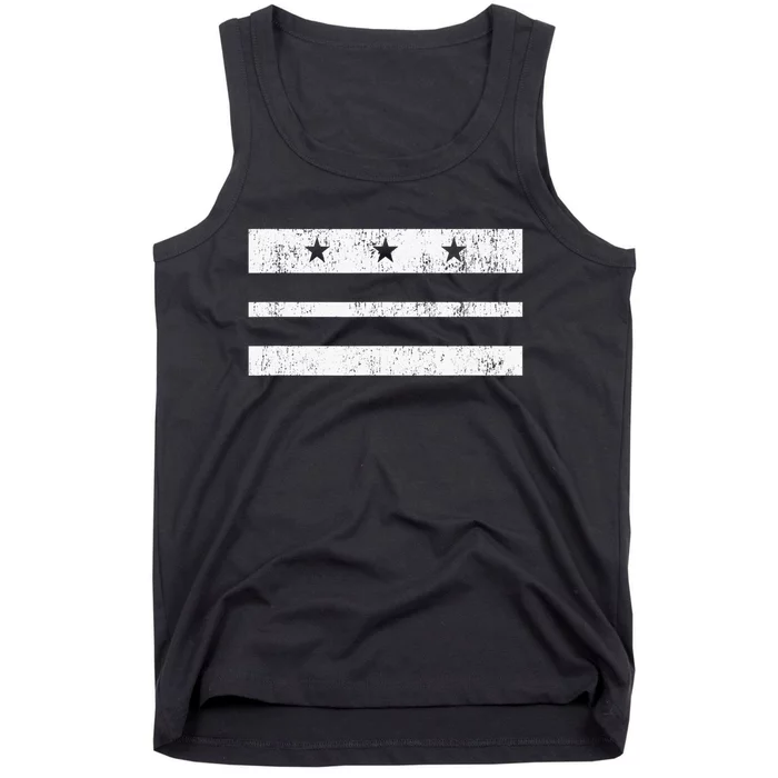 Vintage Washington DC Flag Retro District Of Columbia Gift TShirt Tank Top