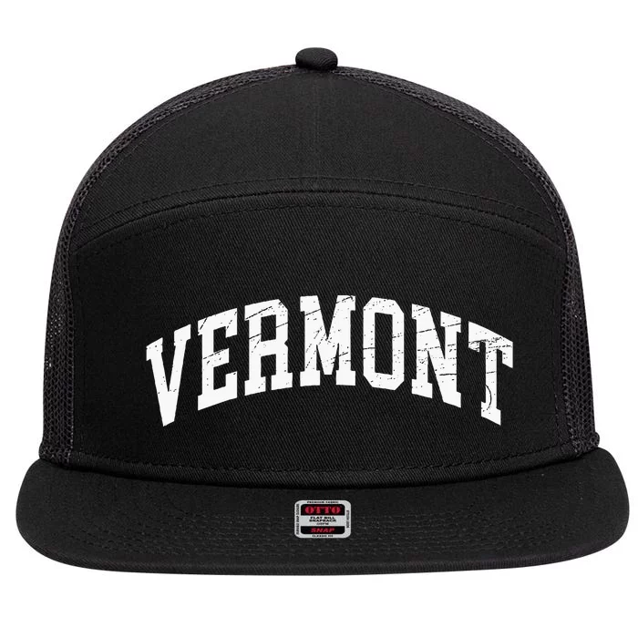 Vermont Worn Design Classic 7 Panel Mesh Trucker Snapback Hat