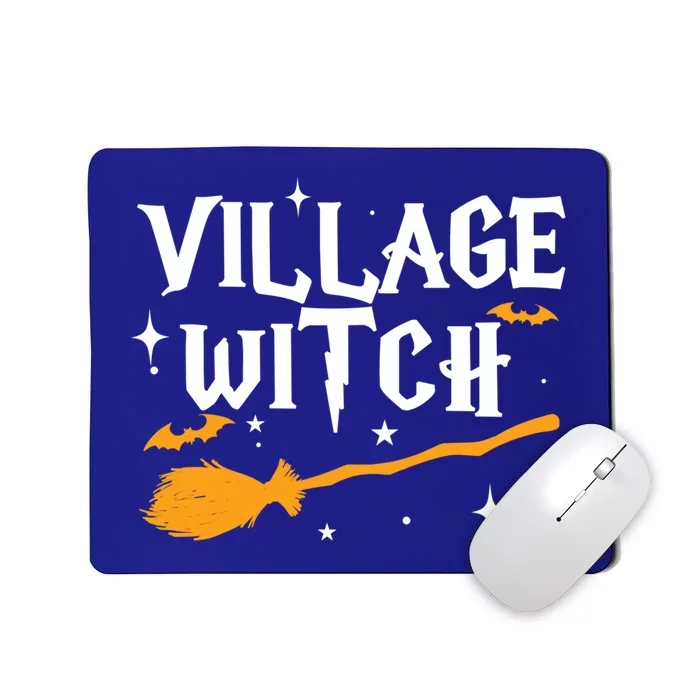 Village Witch Funny Halloween Witch Costume Great Gift Mousepad