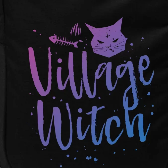 Village Witch Funny Halloween Witch Spell Outfit Costume Gift Impact Tech Backpack