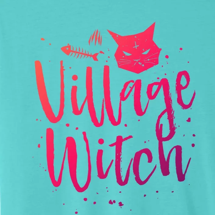 Village Witch Funny Halloween Witch Spell Outfit Costume Gift ChromaSoft Performance T-Shirt