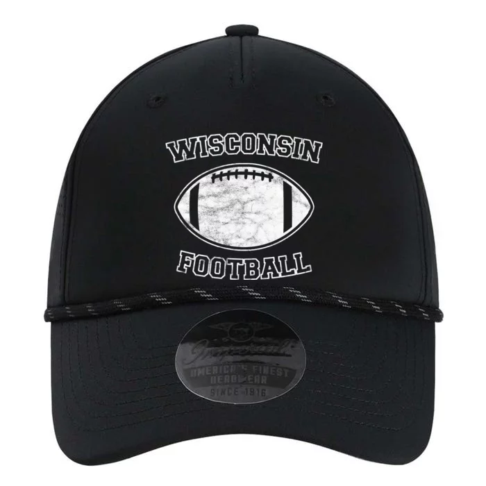 Vintage Wisconsin Football Performance The Dyno Cap