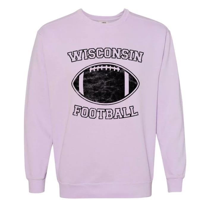 Vintage Wisconsin Football Garment-Dyed Sweatshirt