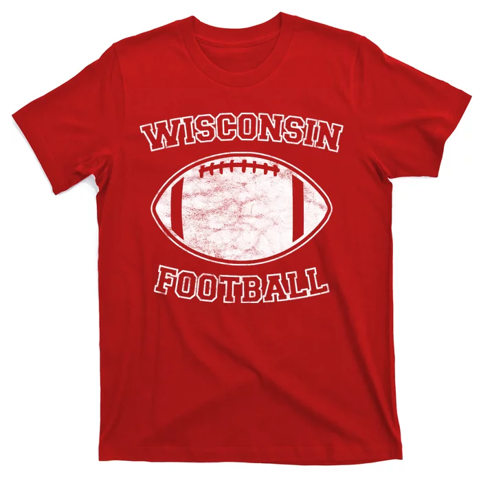 Vintage Wisconsin Football T-Shirt