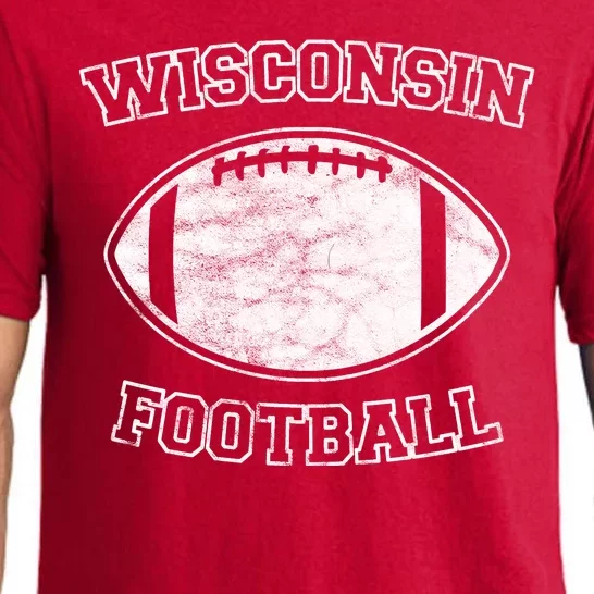 Vintage Wisconsin Football Pajama Set