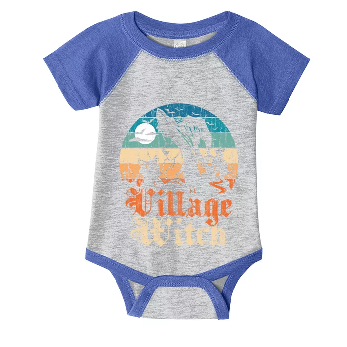 Village Witch Funny Gift Infant Baby Jersey Bodysuit