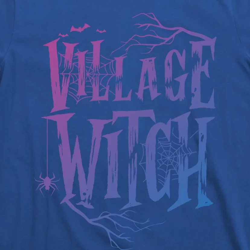 Village Witch Gift Pagan Wicca Witchcraft Halloween Cute Gift T-Shirt