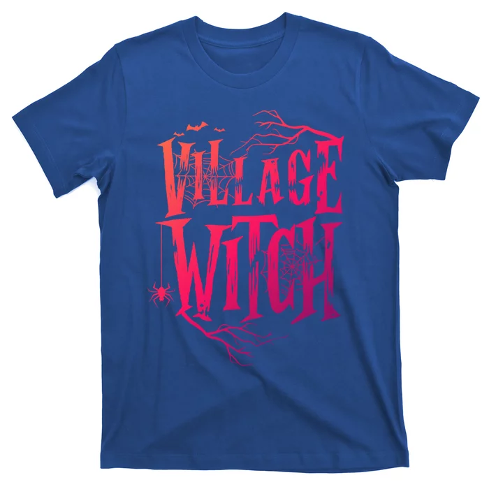 Village Witch Gift Pagan Wicca Witchcraft Halloween Cute Gift T-Shirt