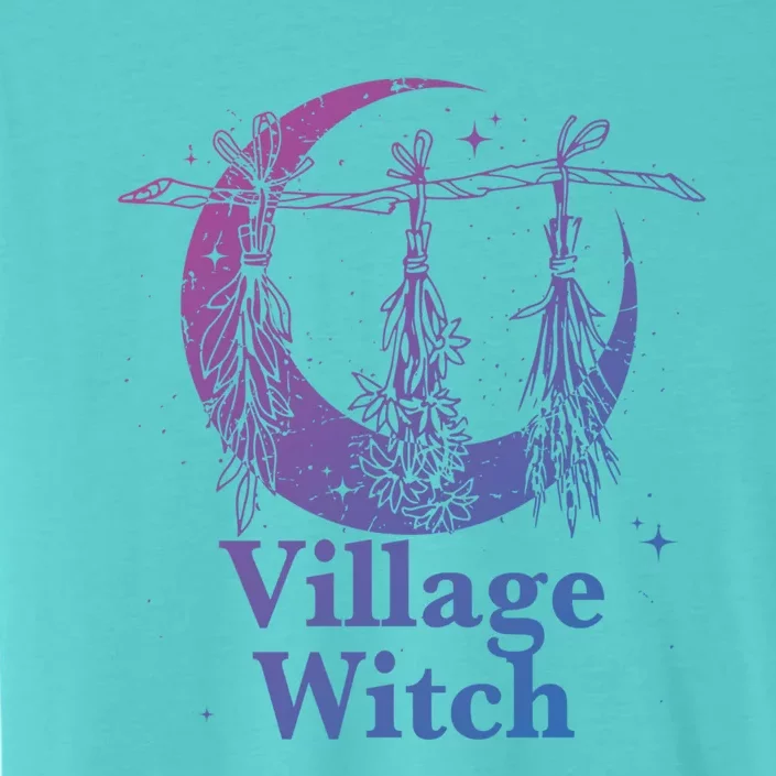 Village Witch Gothic Occult Wicca Pagan Nature Gift ChromaSoft Performance T-Shirt