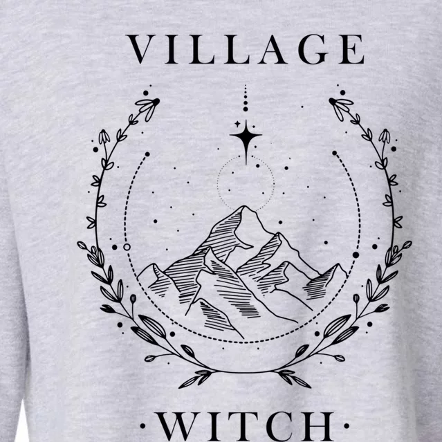 Village Witch Gift Cropped Pullover Crew