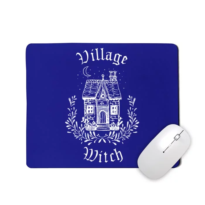 Village Witch Gift Witchy Clothes Pagan Wicca Gift Mousepad