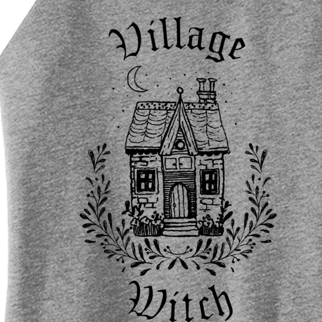 Village Witch Gift Witchy Clothes Pagan Wicca Gift Women’s Perfect Tri Rocker Tank