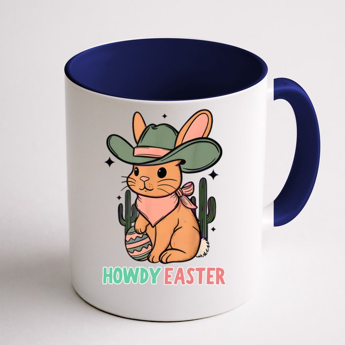 Vintage Western Howdy Easter 2024 Front & Back Coffee Mug