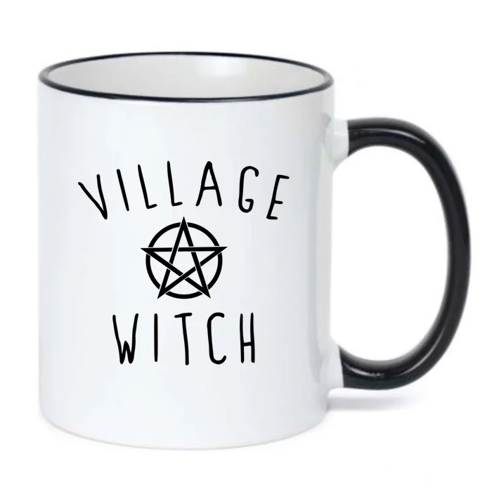 Village Witch Halloween Wicca Wiccan Witchcraft Gift Black Color Changing Mug