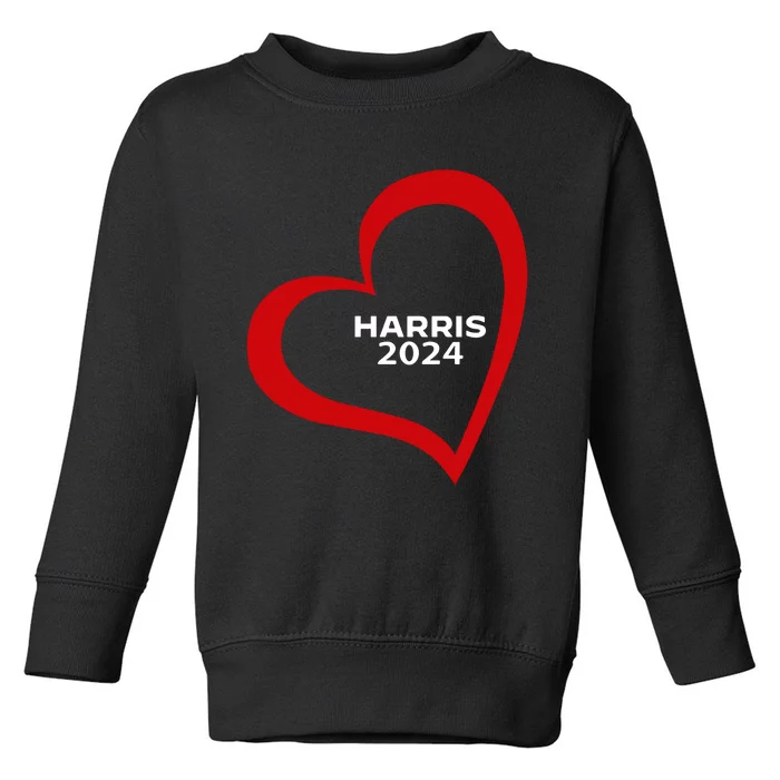 Vera Wang Heart Harris 2024 Toddler Sweatshirt