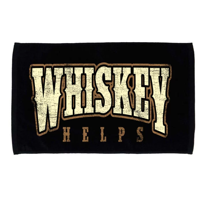 Vintage Whiskey Helps Designer Cute Gift Sweater Microfiber Hand Towel