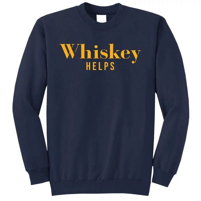 Vintage Whiskey Helps Designer Tall Sweatshirt