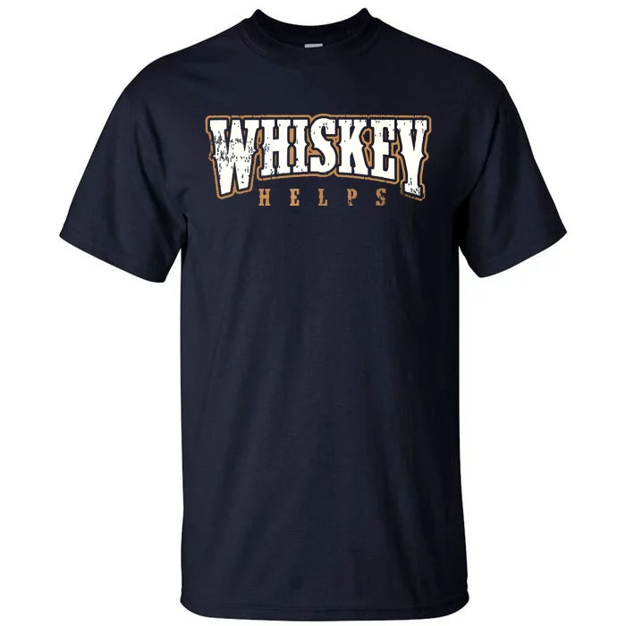 Vintage Whiskey Helps Designer Tall T-Shirt