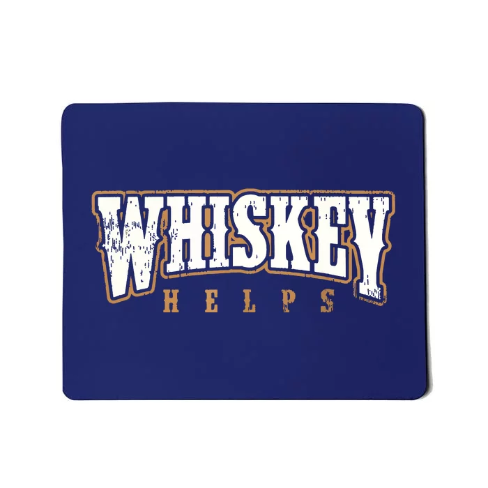 Vintage Whiskey Helps Designer Mousepad