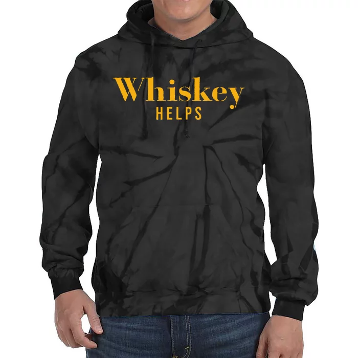 Vintage Whiskey helps Designer Tie Dye Hoodie