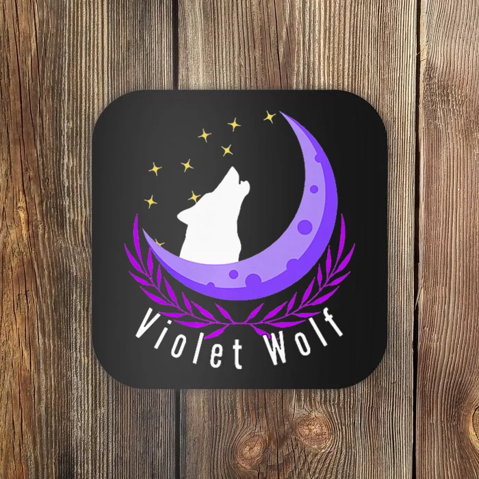 Violet Wolf Jewelry Coaster