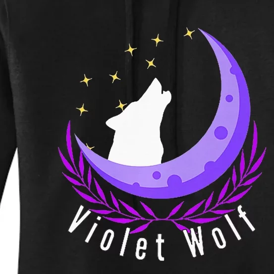 Violet Wolf Jewelry Women's Pullover Hoodie