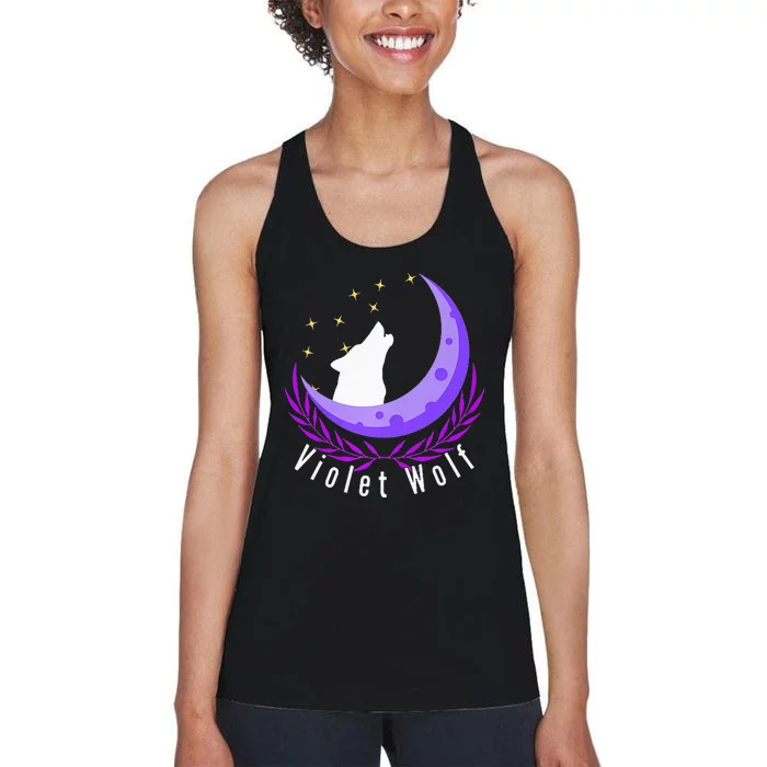 Violet Wolf Jewelry Women's Racerback Tank