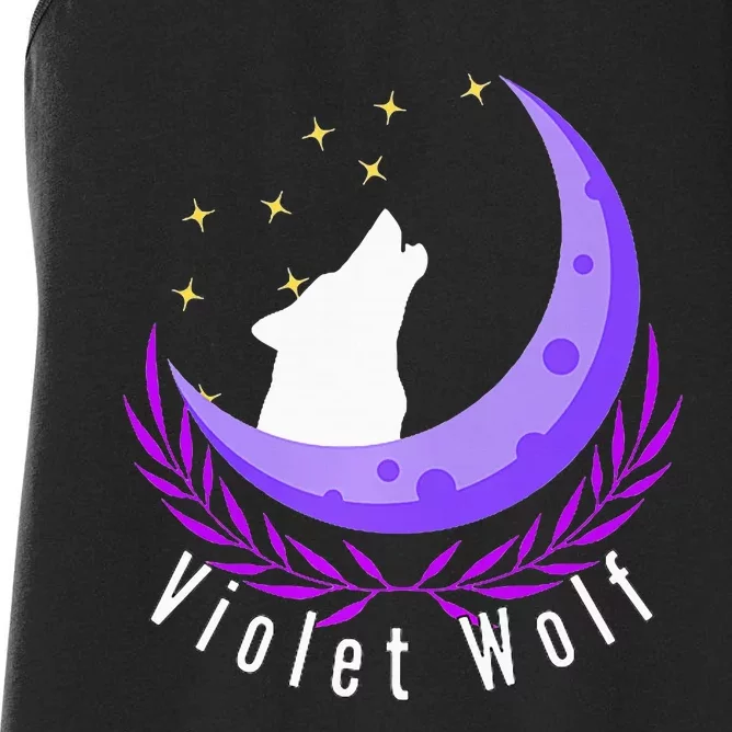 Violet Wolf Jewelry Women's Racerback Tank