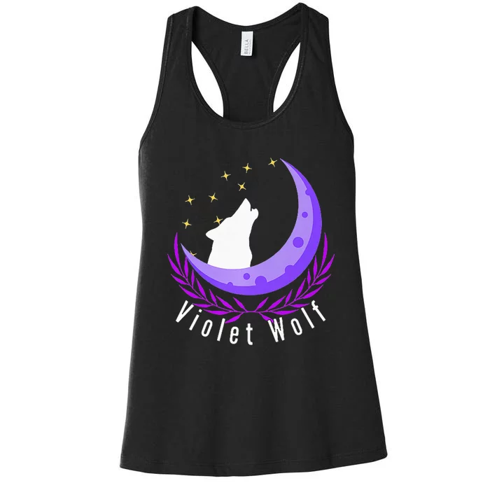 Violet Wolf Jewelry Women's Racerback Tank