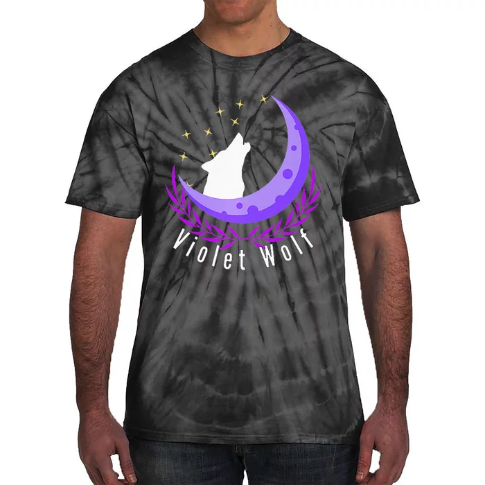 Violet Wolf Jewelry Tie-Dye T-Shirt