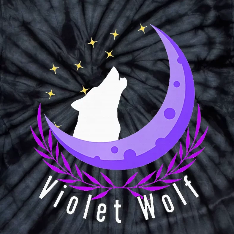 Violet Wolf Jewelry Tie-Dye T-Shirt