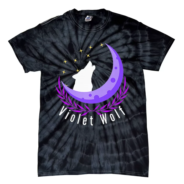 Violet Wolf Jewelry Tie-Dye T-Shirt