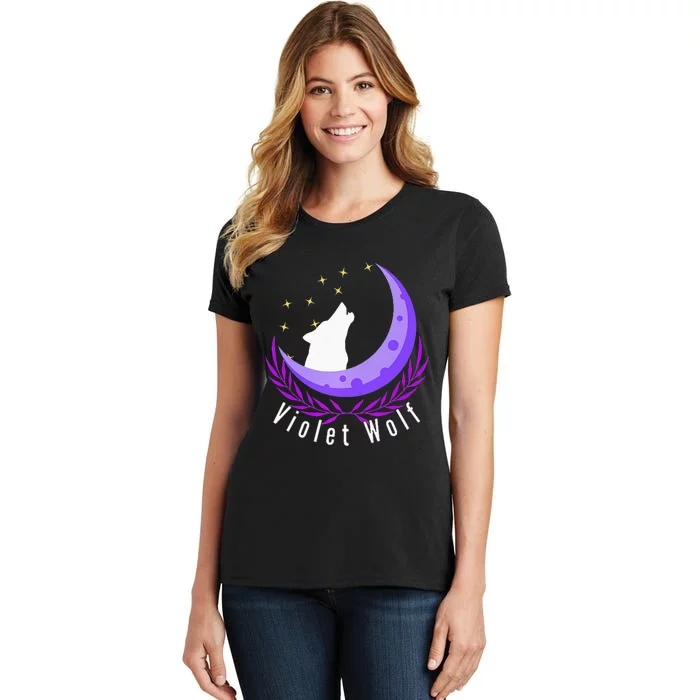 Violet Wolf Jewelry Women's T-Shirt