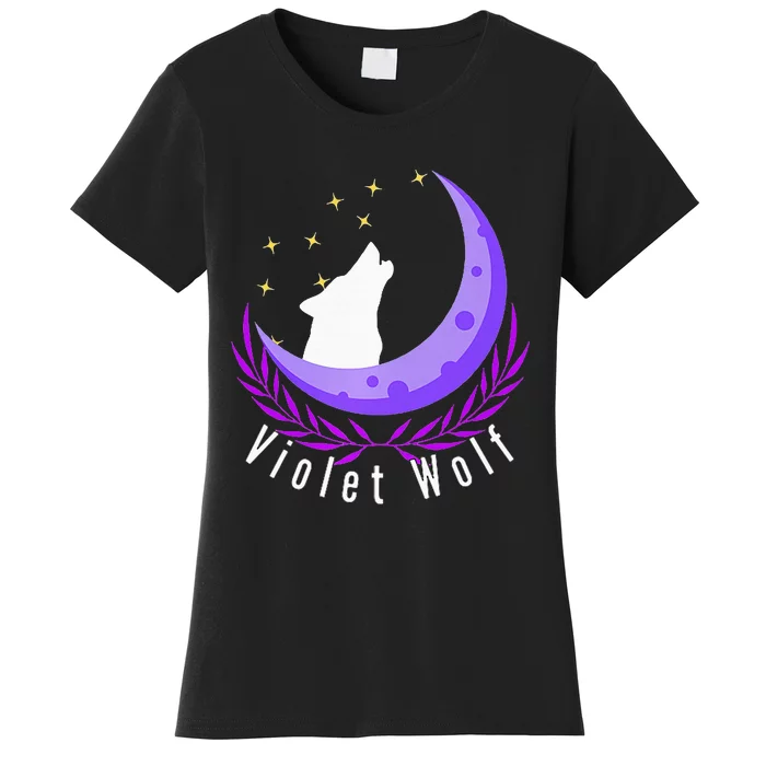 Violet Wolf Jewelry Women's T-Shirt