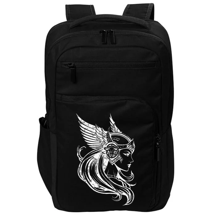 Valkyrie Warrior Norse Shield Maiden Nordic Mythology Impact Tech Backpack