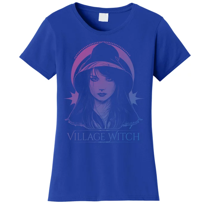 Village Witch Occult Wicca Witchcraft Gift Women's T-Shirt