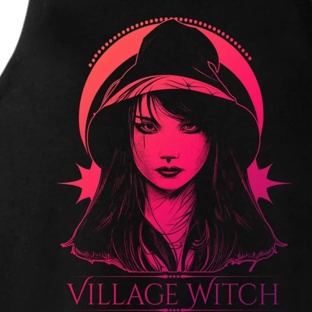 Village Witch Occult Wicca Witchcraft Gift Ladies Tri-Blend Wicking Tank