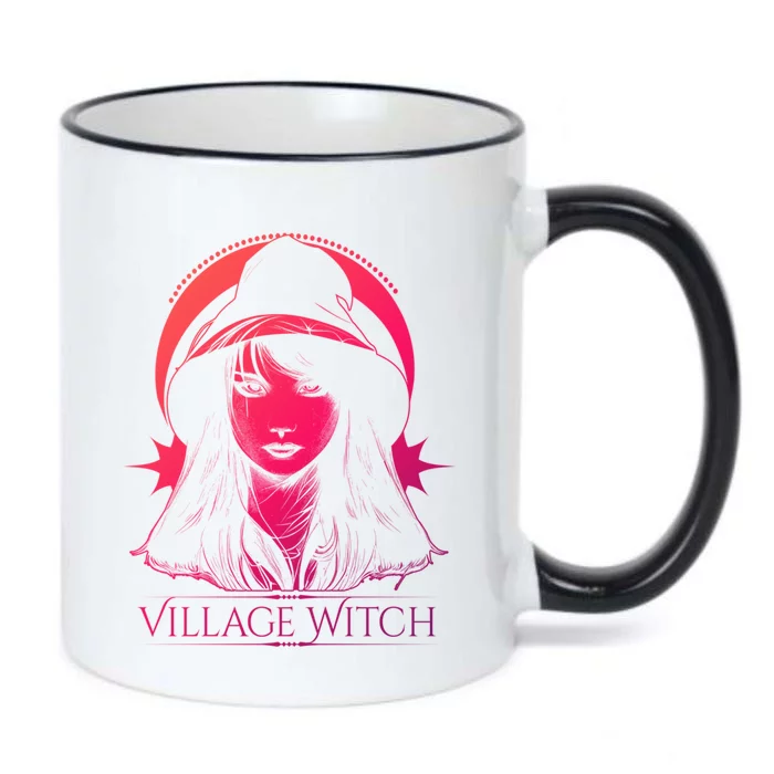 Village Witch Occult Wicca Witchcraft Gift Black Color Changing Mug